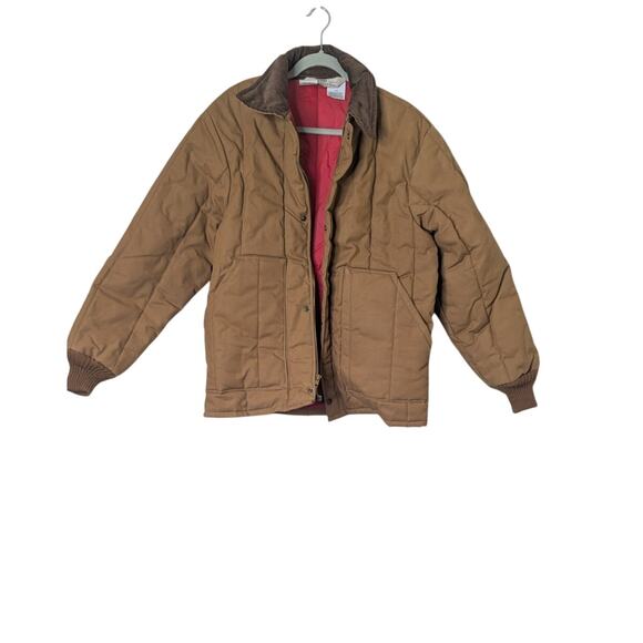 Vintage Walls barn chore jacket brown blizzard pruf USA made medium - Picture 1 of 10